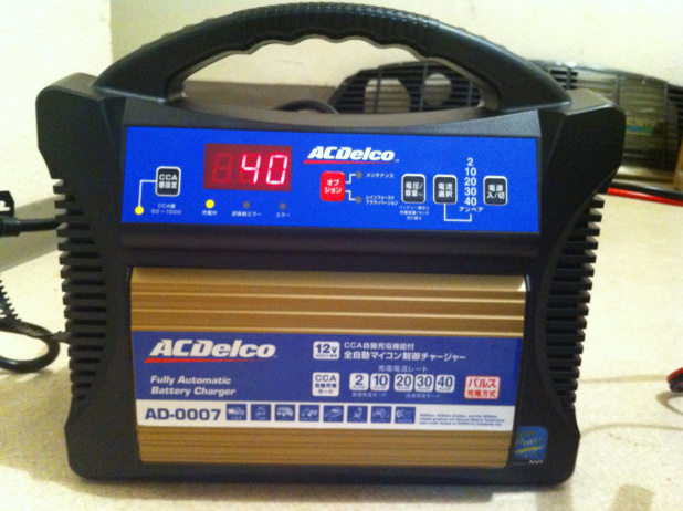 「エアコン必至の季節到来！ ACDelcoのバッテリーチャージャー（AD-0007）を使ってみたらスゴかった！」の5枚目の画像