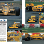 セナと中嶋のロータス99Tは日本F1の夜明け「ジョーホンダ写真集」 - 1987LOTUS99T01