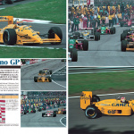 セナと中嶋のロータス99Tは日本F1の夜明け「ジョーホンダ写真集」 - LOTUS100T01