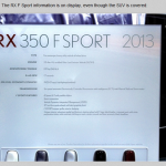 レクサスRX350Fスポーツに8速ATを初採用！【ニューヨークオートショー2012】 - レクサスRX350Fスポーツに８AT採用　 the New York Auto Show