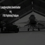 【動画】アヴェンタドール vs 戦闘機F16 、瞬発力と推進力 勝つのはどっちだ！ - Re_Aventador vs F16-3