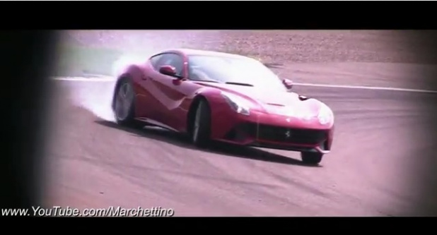 「【動画】忘れないで！フェラーリの新フラッグシップF12ベルリネッタのドリフト映像！と…??」の1枚目の画像