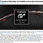 「ゲーマーがレーシングドライバーに!? ドライバー育成プログラム「GT Academy 2012」が発表されました!!」の1枚目の画像ギャラリーへのリンク