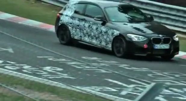 「日本導入を期待！BMW M135iがニュルブルクリンクでテスト走行！」の1枚目の画像