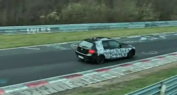 「日本導入を期待！BMW M135iがニュルブルクリンクでテスト走行！」の3枚目の画像