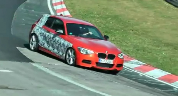 「日本導入を期待！BMW M135iがニュルブルクリンクでテスト走行！」の4枚目の画像