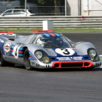 マルティニカラーのポルシェ918スパイダーが走った！【動画】 - Re_Porsche-917-K_1