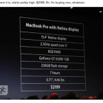 「【WWDC 2012】Macbook Proもアップデート！待望のRetinaモデルが登場！」の13枚目の画像ギャラリーへのリンク