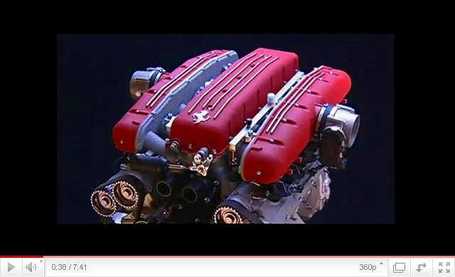「【動画】へ～、フェラーリV12エンジンってこうやって作るんだ、というのがわかる映像と、V12エンジンを載せてしまったURASの映像」の1枚目の画像