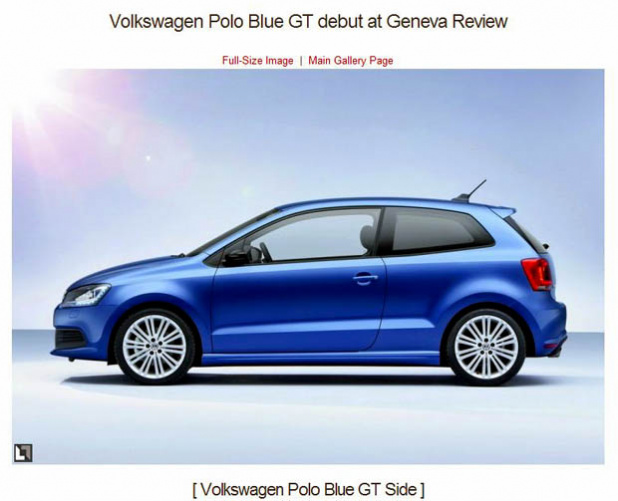 「VW初の気筒休止システム搭載「Polo Blue GT」登場! 【ジュネーブモーターショー2012】」の2枚目の画像