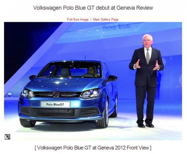 「VW初の気筒休止システム搭載「Polo Blue GT」登場! 【ジュネーブモーターショー2012】」の6枚目の画像