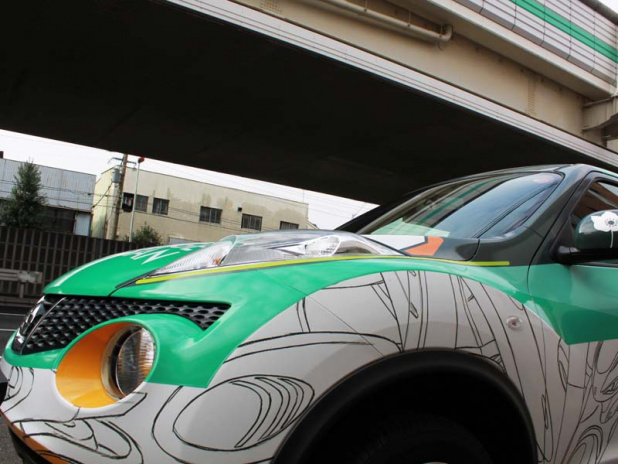「Juke-RだけがJukeじゃない。独占取材　輪廻のラグランジェ×日産コラボレートのアートカー版」の4枚目の画像