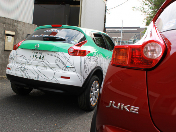 「Juke-RだけがJukeじゃない。独占取材　輪廻のラグランジェ×日産コラボレートのアートカー版」の6枚目の画像