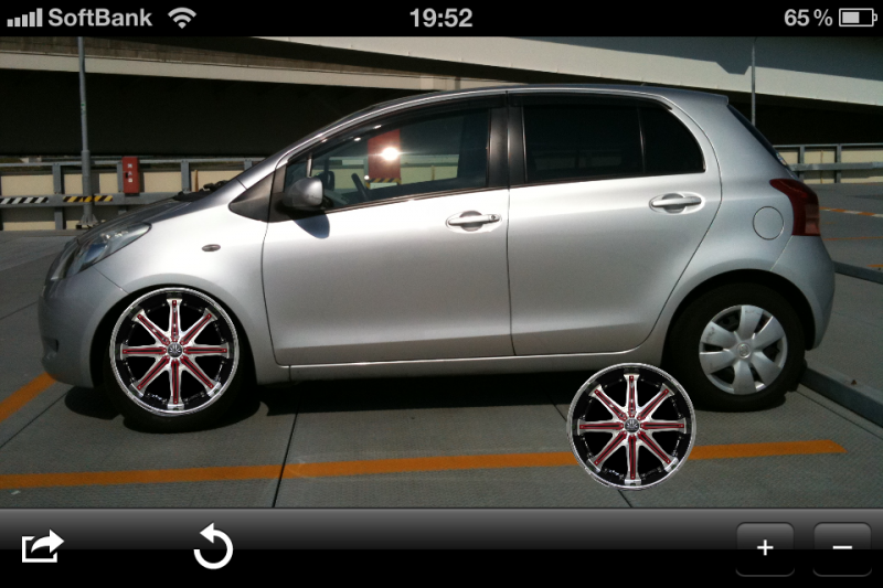 「キミの愛車にマッチンコ！「e-Wheel Match for iPhone App」」の1枚目の画像