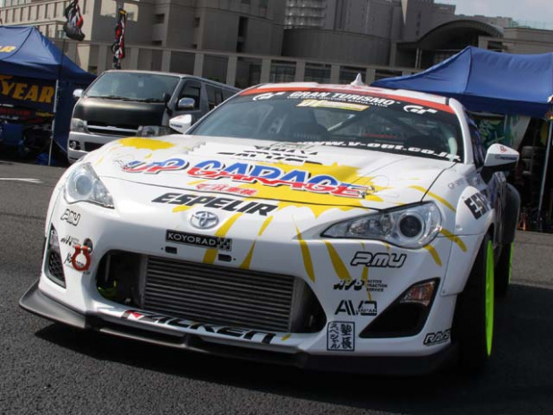 「D1マシンをじっくり見てきた。UP GARAGE 86編【TOKYO DRIFT in ODAIBA D1 CHAMPIONS】」の3枚目の画像