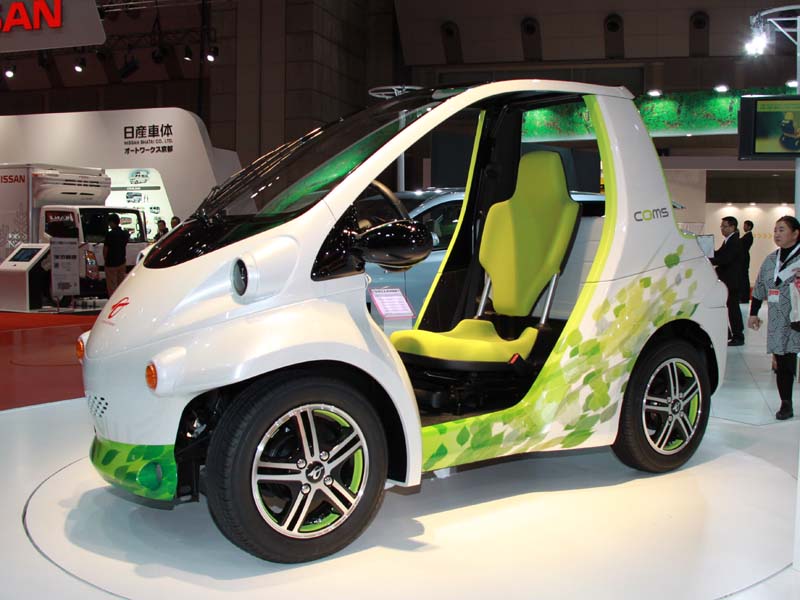 一人乗り電気自動車 トヨタ車体 P Com 画像 車庫証明不要の一人乗り電気自動車 P Comをトヨタ車体が発表 東京モーターショー Clicccar Com