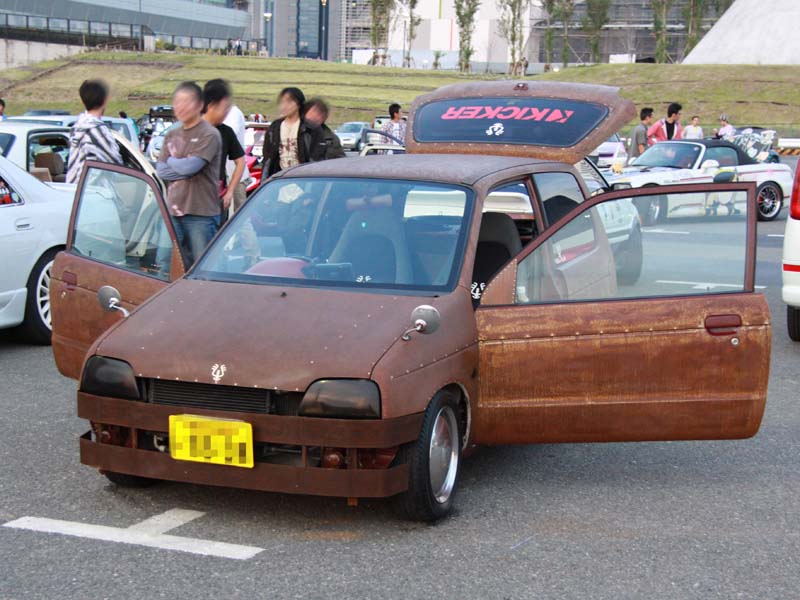 錆ブーム本格化 画像 錆 サビ ブーム本格化か 痛車 第5回痛gふぇすた Clicccar Com