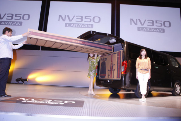 「新型日産NV350キャラバン発売。燃費性能が向上し、クラストップの荷室長を確保しました。」の2枚目の画像