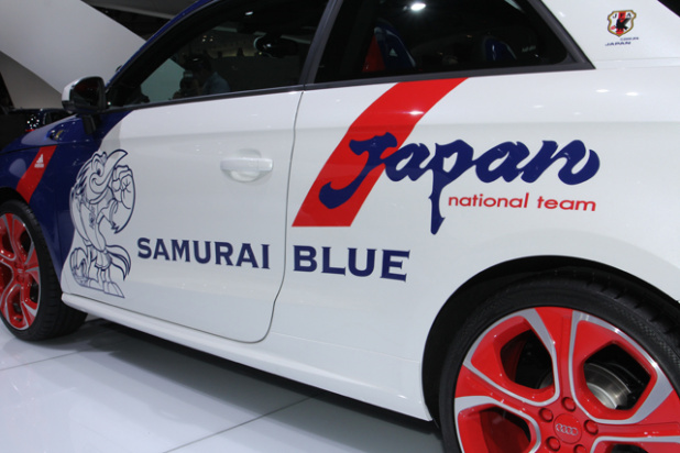 「「ナデシコJAPAN仕様」アウディA1 SAMURAI BLUE（サムライブルー）とは？【東京モーターショー】」の3枚目の画像