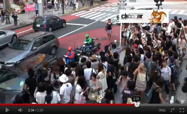「リアル・マリオカートしてみました！【X-Kart＠渋谷・原宿・表参道】」の1枚目の画像