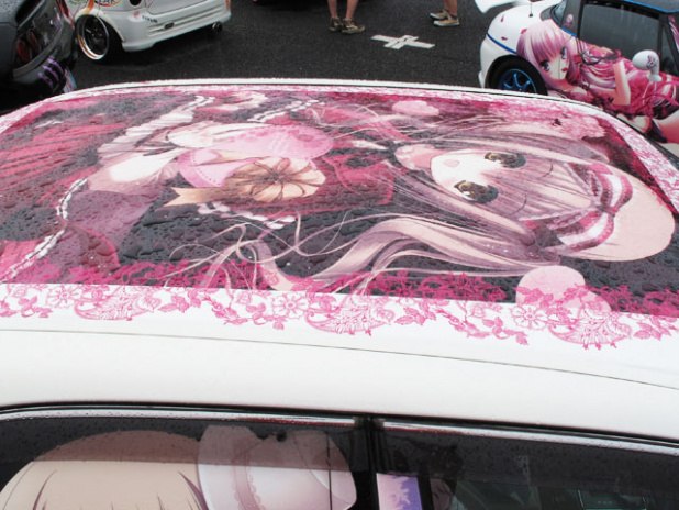 「高崎くす子サトリアも出現!!【「あの花」秘密基地さよならイベント痛車ギャラリー】」の12枚目の画像
