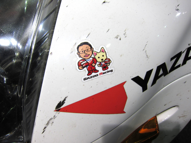 「【大阪オートメッセ2011】レクサスLFAニュルブルクリンク24時間レース参戦マシンに貼った「モリゾー」ステッカーの謎」の3枚目の画像