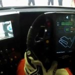 【動画】ドライバー気分を味わえる!? レースデビュー直前のCR-Z GT300のオンボード映像【CR-Z GT300】 - TEAM無限 CR-Z GT 武藤選手ヘルメットカメラ映像.mp4_000046079