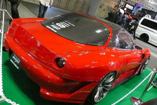 「ＲＸ－７改フェラーリ登場！／マジックＲＸ－７ＸＸ　【大阪オートメッセ２０１２】」の2枚目の画像