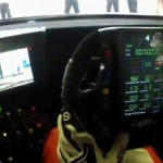 【動画】ドライバー気分を味わえる!? レースデビュー直前のCR-Z GT300のオンボード映像【CR-Z GT300】 - TEAM無限 CR-Z GT 武藤選手ヘルメットカメラ映像.mp4_000045078