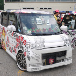 西日本最大の痛車イベントが開催しました！【萌車フェスティバル　2011】 - めいほう萌え車ギャル 073