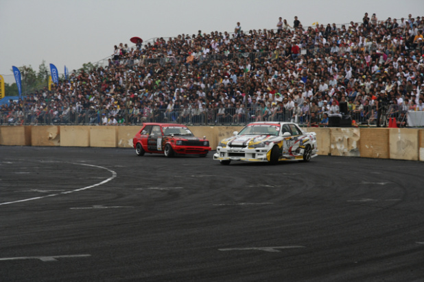 「こんな懐かし車両もD1に出てるんです【D1GP2011お台場】」の19枚目の画像