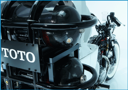 「『トイレバイク・ネオ』TOTOが開発したバイオガスで走る三輪バイク」の5枚目の画像