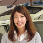 【東京-大阪i-MiEVで航続距離に挑戦】西日本三菱自動車販売茨木店の日原美佳さんが本日最初の看板娘で幸先良いスタートです - i-MiEV21314