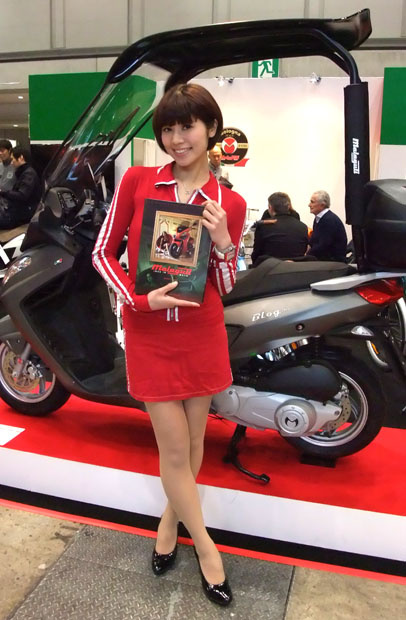 「イタリアMalagutiの最新モデルは電動アシスト自転車！その2【東京モーターサイクルショー2012】」の1枚目の画像