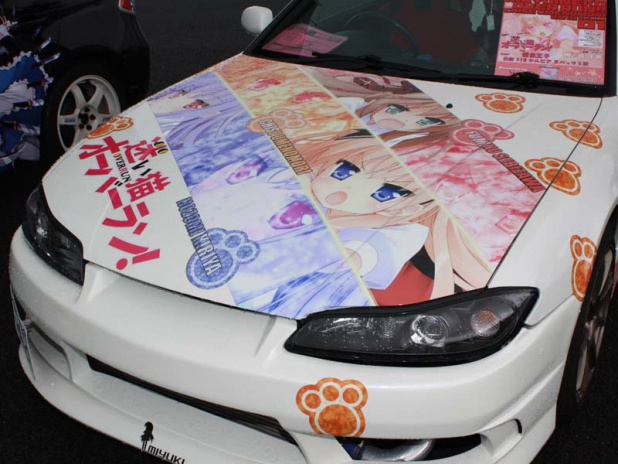 「迷い猫痛車のシルビアは迷いが無い【clicccar痛車オフ＠ハイパーミーティング2011】」の3枚目の画像