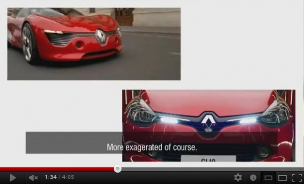 「ルノーの新型クリオのデザインは、あのコンセプトカーにあった【動画】」の3枚目の画像