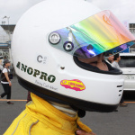 NOPRO jrが予選2位！パーティーレースの痛車勢、頑張る！【22nd メディア対抗ロードスター4時間レース】 - ヘルメットのCのマークに注目！