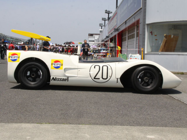 「43年前のレーシングカー、日産R381を超接写！」の10枚目の画像