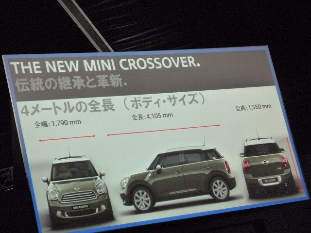 「1550mmという数値にピンとくる人ならきっと興味深い、ミニクロスオーバーの日本市場だけの改良点」の2枚目の画像