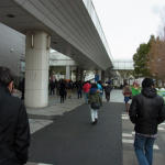 【東京オートサロン2012】最終日の交通機関の状態「駐車はかなり困難」 - 海浜幕張駅2