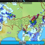 世にも恐ろしいゲリラ豪雨に備えるならこのアプリがオススメ! 【Android編】 - 東京のお天気レーダー