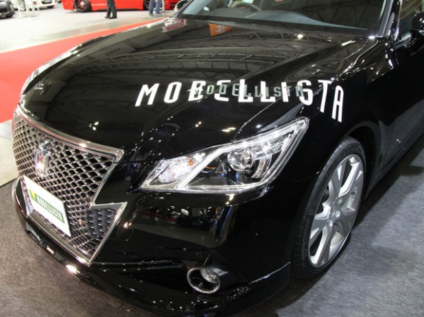 女性人気がとんでもなく高いクリッカーブースのモデリスタクラウン 東京オートサロン13 Clicccar Com