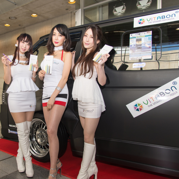 東京オートサロン17 韓国の トップrq がいる Vitabonブース Clicccar Com