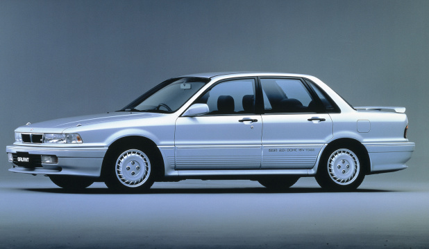 ネオ クラシックカー グッドデザイン太鼓判 第3回 野心的スタイルと高性能が融合 三菱 ギャラン 6代目 Clicccar Com