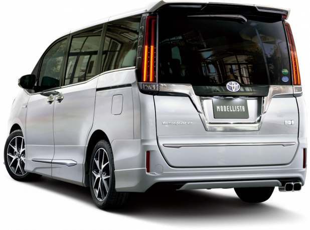 新型トヨタ エスクァイアをよりクールにするモデリスタ仕様が登場 Clicccar Com
