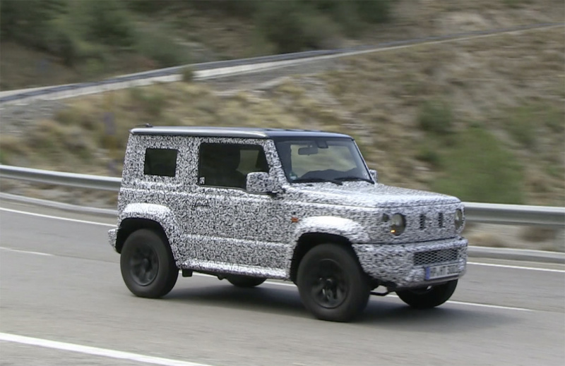 スズキ ジムニー次期型 山道を快走 上りも下りもスムーズな走り Clicccar Com