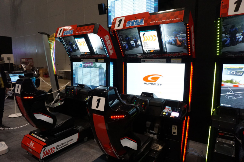 ジャパンアミューズメントエキスポ で乗り物系体感ゲームの進化を見た Clicccar Com