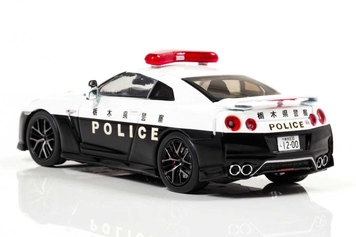 北関東の守護神 R35 Gt Rのパトカーを完全再現したミニチュアカーが限定販売 Clicccar Com