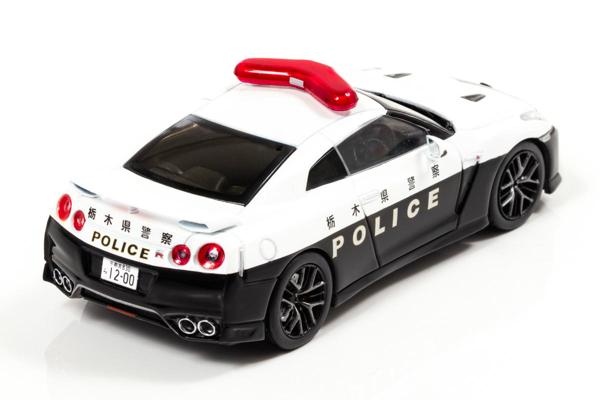 北関東の守護神 R35 Gt Rのパトカーを完全再現したミニチュアカーが限定販売 Clicccar Com