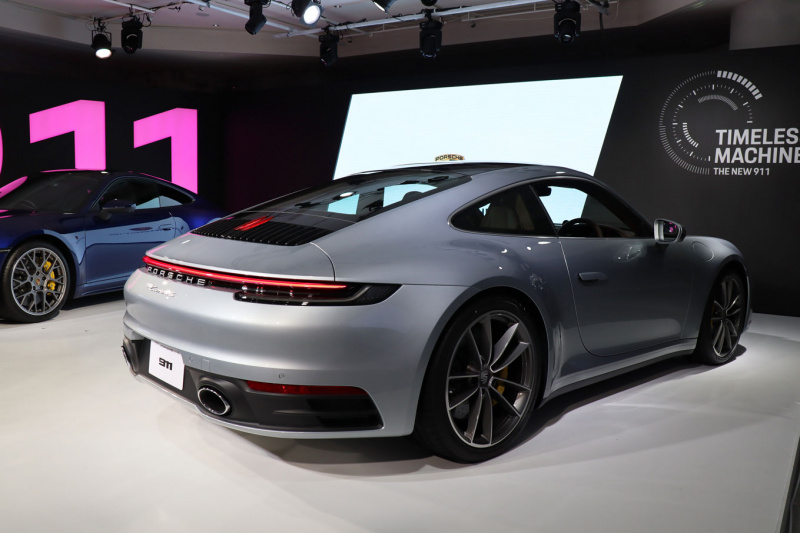 新型ポルシェ911 タイプ992 日本で正式発表 価格はカレラsの1660万円からカレラ4sカブリオレの1997万円まで Clicccar Com